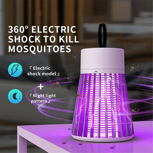 Mosquito Zapper Fly Trap Mosquito Killer Lamp USB
